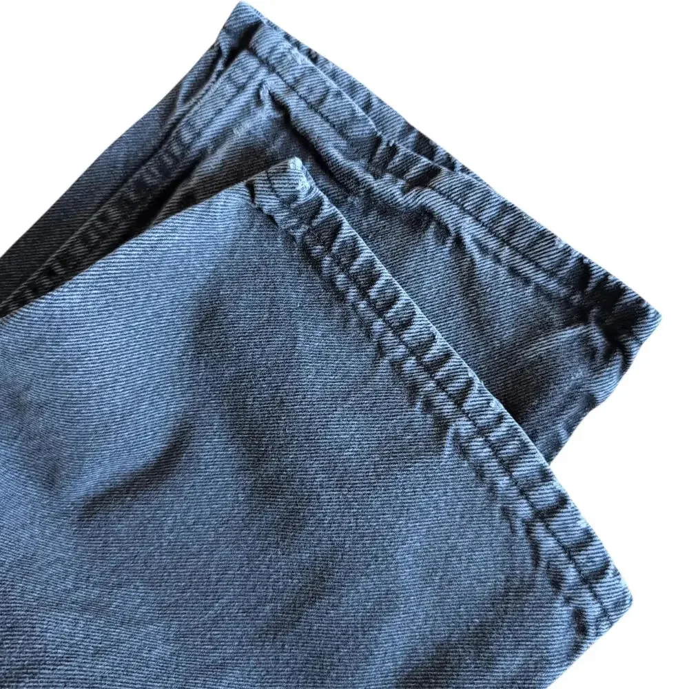 Wrangler Jeans‎ Mens 33x29 Gray Relaxed Fit Straight Leg 97601CB Denim Casual
